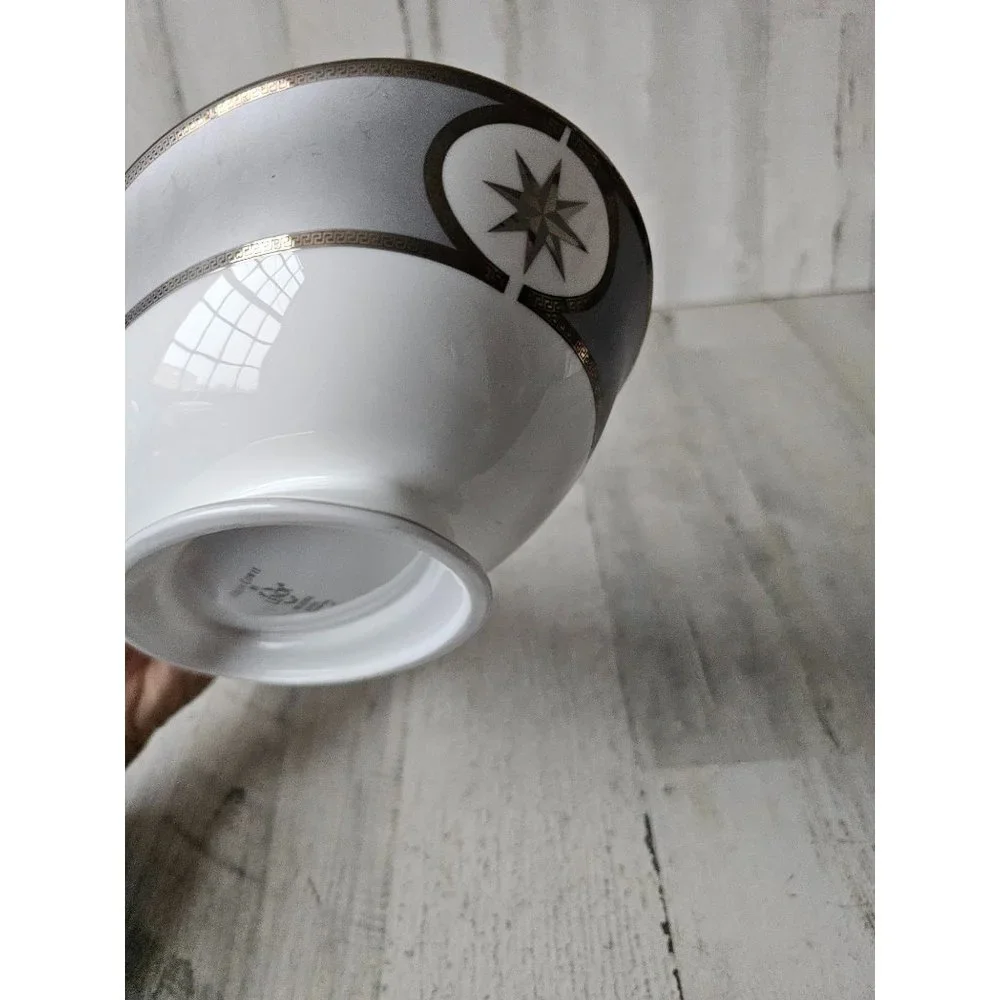 Lenox colin cowie millennia serving bowl‎ oval silver